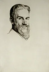 Portrait of George Bernard Shaw